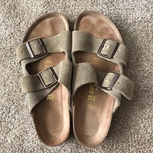 Birkenstock’s Arizona Soft Suede Leather